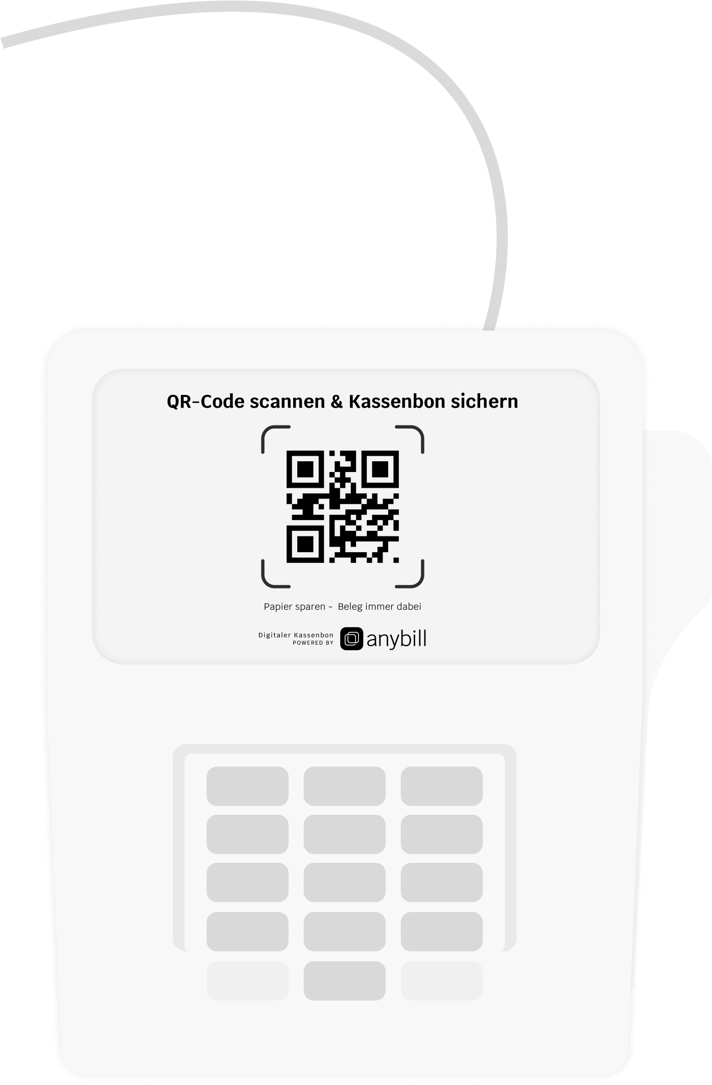POS Terminal Display